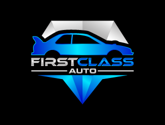 First Class Auto logo design by mhala