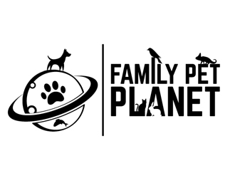 Family Pet Planet logo design by shere