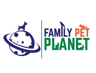 Family Pet Planet logo design by shere