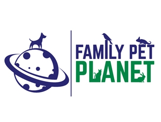 Family Pet Planet logo design by shere