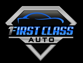 First Class Auto logo design by PMG