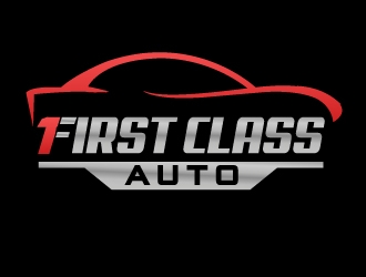 First Class Auto logo design by PMG