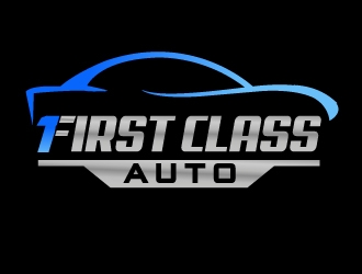 First Class Auto logo design by PMG