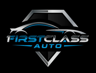 First Class Auto logo design by akilis13