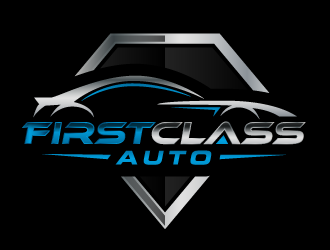 First Class Auto logo design by akilis13