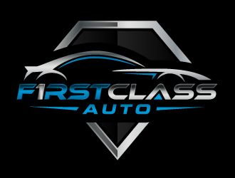 First Class Auto logo design by akilis13