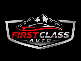 First Class Auto logo design by jaize