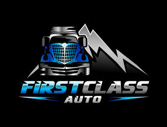 First Class Auto logo design by imagine