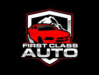 First Class Auto logo design by PRN123