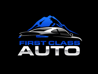 First Class Auto logo design by PRN123