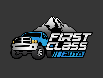 First Class Auto logo design by ajwins