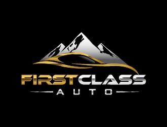 First Class Auto logo design by usef44