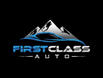 First Class Auto logo design by usef44