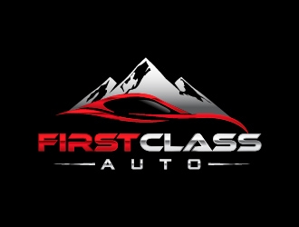 First Class Auto logo design by usef44