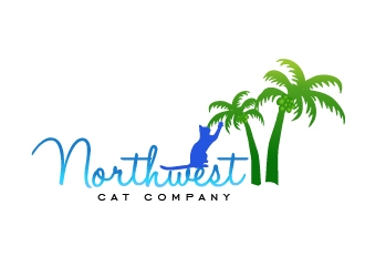 Northwest Cat Company logo design by shravya