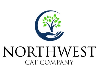 Northwest Cat Company logo design by jetzu