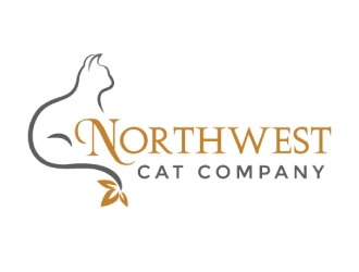 Northwest Cat Company logo design by Boomstudioz