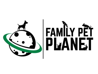 Family Pet Planet logo design by shere