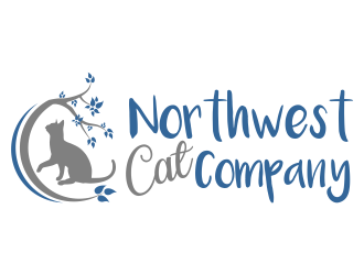 Northwest Cat Company logo design by ROSHTEIN