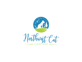 Northwest Cat Company logo design by ohtani15