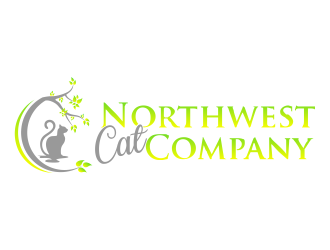 Northwest Cat Company logo design by ROSHTEIN