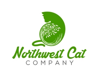 Northwest Cat Company logo design by b3no