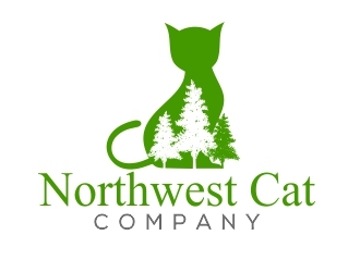 Northwest Cat Company logo design by b3no