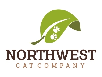 Northwest Cat Company logo design by ElonStark