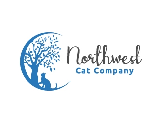 Northwest Cat Company logo design by Alex7390