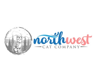 Northwest Cat Company logo design by DreamLogoDesign