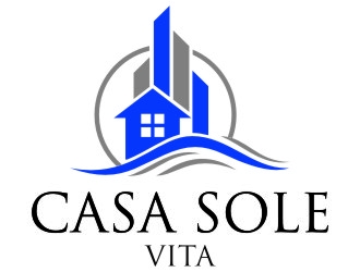 Casa Sole Vita logo design by jetzu