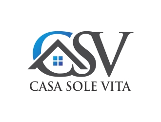 Casa Sole Vita logo design by rokenrol