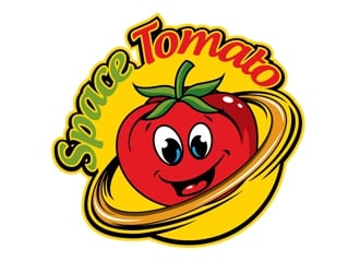 Space Tomato logo design by shere