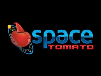 Space Tomato logo design by Suvendu
