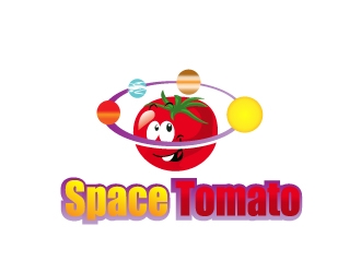 Space Tomato logo design by samuraiXcreations