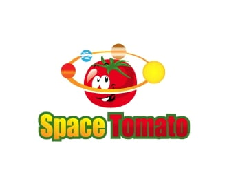 Space Tomato logo design by samuraiXcreations