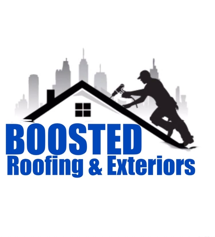 Boosted Roofing And Exteriors Logo Design 48hourslogo