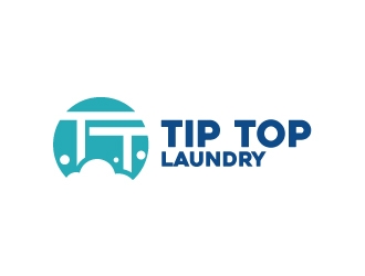 TIP TOP LAUNDRY logo design by artbitin