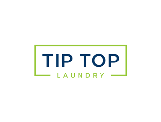 TIP TOP LAUNDRY logo design by ndaru