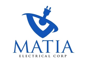 Matia Electrical Corp logo design by shravya