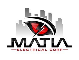 Matia Electrical Corp logo design by DreamLogoDesign