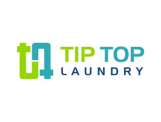 TIP TOP LAUNDRY logo design by cintoko