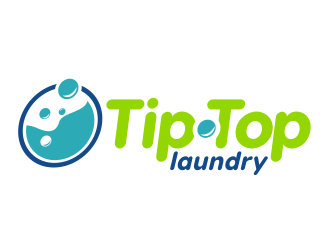 TIP TOP LAUNDRY logo design by felixp