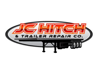 JC Trailer & Hitch Repair Co.  logo design by daywalker