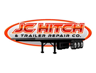 JC Trailer & Hitch Repair Co.  logo design by daywalker