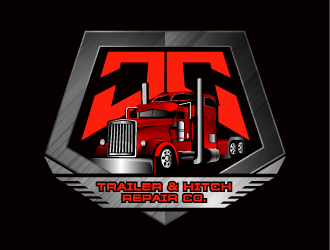 JC Trailer & Hitch Repair Co.  logo design by mcocjen