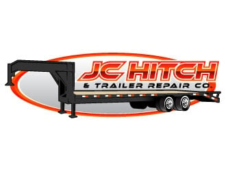 JC Trailer & Hitch Repair Co.  logo design by daywalker