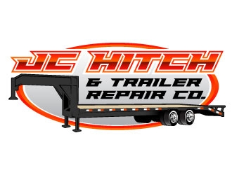 JC Trailer & Hitch Repair Co.  logo design by daywalker