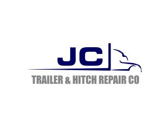 JC Trailer & Hitch Repair Co.  logo design by Girly