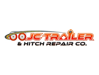 JC Trailer & Hitch Repair Co.  logo design by Aelius